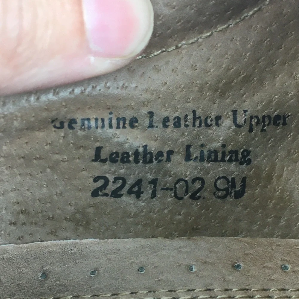 Fratelli Select Men’s Dress Shoes Almond Toe Size 9M Brown Genuine Leather.